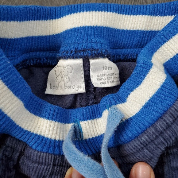 18M Navy Soft Waistband Corduroys - Picture 3 of 3